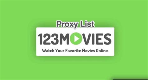 movies proxy list working