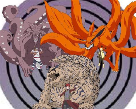 Naruto Jinchuriki Anime Wallpaper