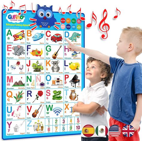 educational wall chart kids learning materials  size laminated images