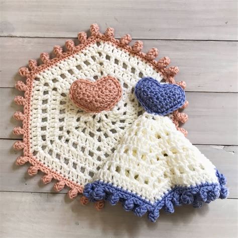 easy crochet heart lovey keepsake pattern simply hooked  janet