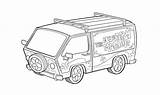 Mystery Machine Drawing Coloring Pages Scoob Paintingvalley sketch template