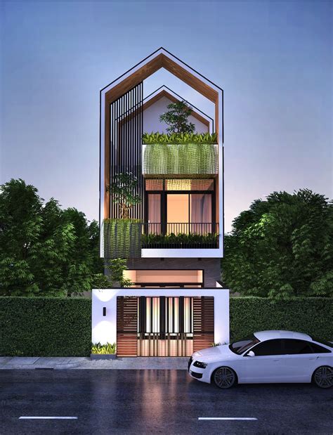 narrow lot houses  transform  skinny exterior   special
