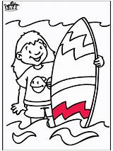 Surfing Surfen Wellenreiten Surfe Nukleuren Coloriages Ausmalbild Publicité Deporte Desporto Kleurplaat Ogłoszenie Anzeige Coloringhome Advertentie Publicidade Pubblicità sketch template
