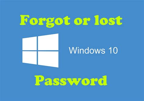 Forgot Or Lost Windows 10 Password What Should I Do Click This Photo
