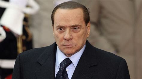 Silvio Berlusconi Former Italian Prime Minister And Ac Milan Owner