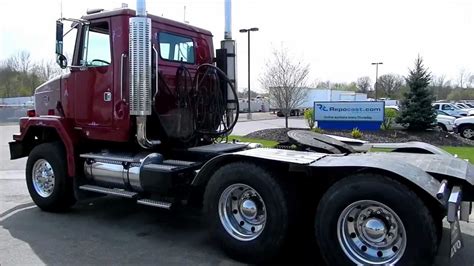 volvo michigan special extended day cab youtube
