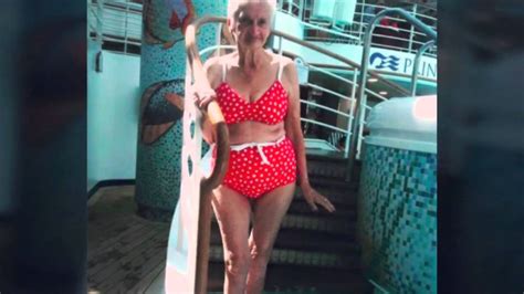 90 year old rocks a bikini with the confidence we should all have youtube