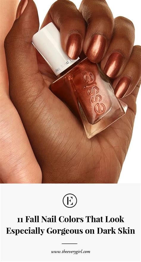Fall Nail Colors That Look Gorgeous On Dark Skin The Everygirl