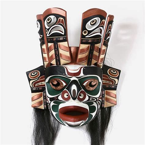 Komokwa Wife Mask Native American Masks Native Art Mask