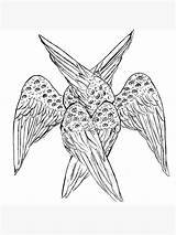 Seraphim sketch template