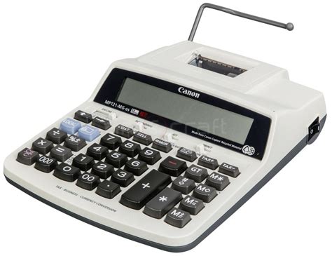canon mp mg desktop rekenmachine met printer wit bolcom