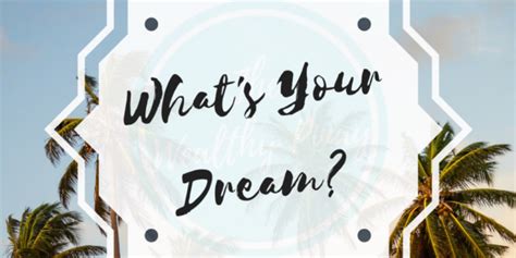 what s your dream the wealthy pinay