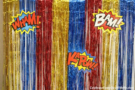 Fantastic Decorating Ideas For An Adult Superhero Party