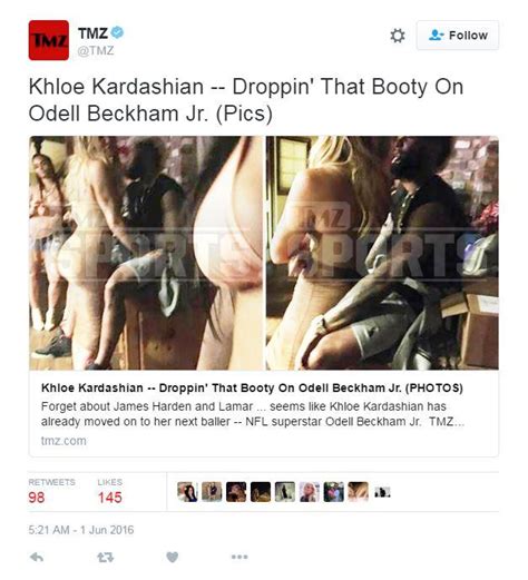 Khloe Kardashian And Odell Beckham Jr Spotted Together At