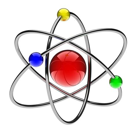 science atom logo clipart