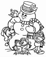 Snowman Coloring Christmas Pages Snow Man Friends Playing Holidays Giant Celebrating Printable Mr Color Print Holiday Kids Fun Getcolorings Filminspector sketch template
