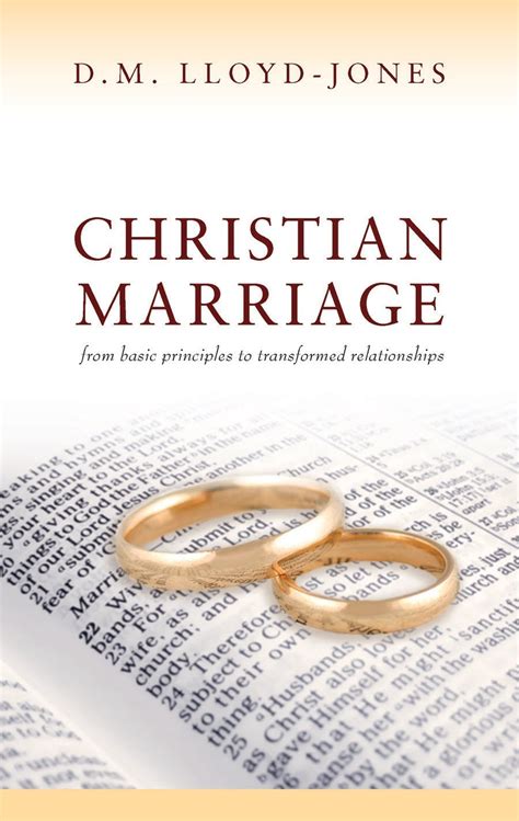 Christian Marriage By D Martyn Lloyd Jones Banner Of