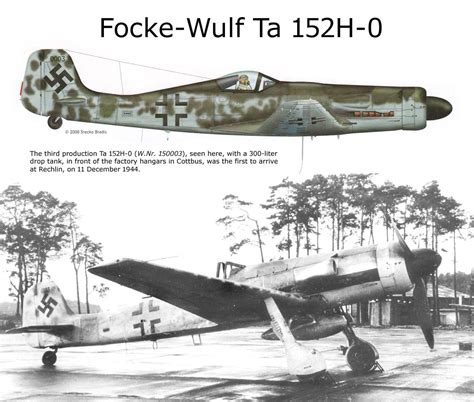 Focke Wulf Ta 152h 0 Luftwaffe Planes Wwii Airplane Wwii Aircraft