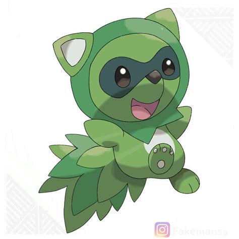 Meet The Grass Starter Of The Agrios Region Again No 001 Name