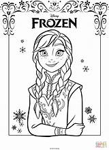 Anna Coloring Pages Frozen Printable Choose Board Movie Elsa Supercoloring sketch template