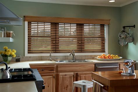 faux wood blinds  blind mice window coverings