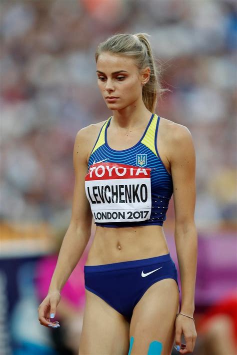 Yuliya Levchenko Ukr Leichtathletik Dreisprung Beautiful Athletes