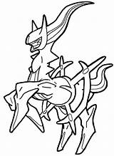Arceus Pokemon Coloringme sketch template