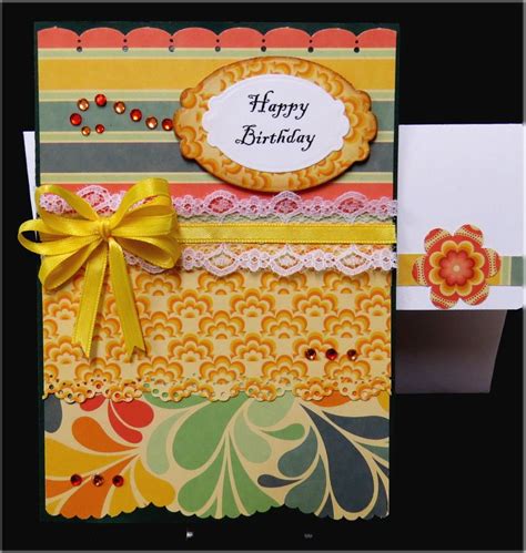 happy birthday paper piecing card paper piecing scrapbook cards cards