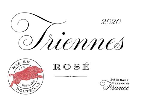 domaine de triennes rose  winecom
