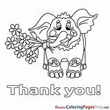 Thank Colouring Inspired sketch template