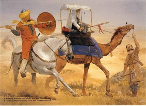muslim warriors in medieval times by byzantinum on