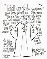 Coloring Saints Pages Catholic Saint St Ignatius Loyola Nicholas Kids Priesthood San Quotes Ignacio Souls Patrick Disney Vestment Paper Paperdali sketch template