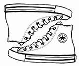 Converse Coloring Shoes Drawing Shoe Sketch Pages Tennis Colouring Color Sneaker Drawings Printable Outline Sketches Draw Sneakers Highly Detailed Easy sketch template