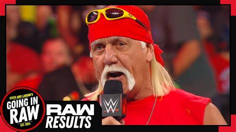 Wwe Raw Review And Full Results Hulk Hogan Returns To Wwe Raw Going