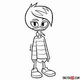 Ducktales Lena sketch template