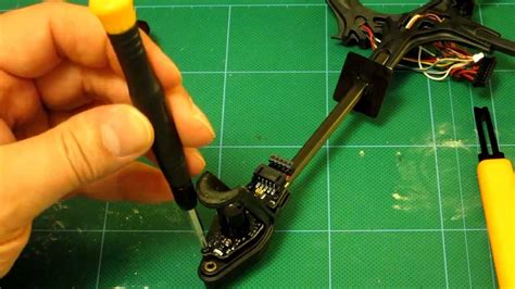 parrot ar drone  repair part    removing motors reinstalling motors youtube