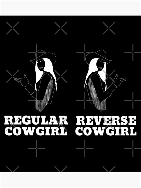 Reverse Cowgirl Poster By Adelferhat Redbubble
