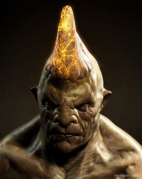 25 most scariest 3d monster character design examples for your inspiration