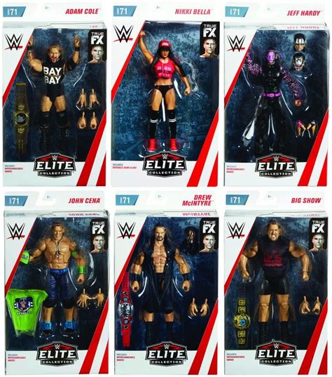 wwe elite  complete set   toy wrestling action figures walmart