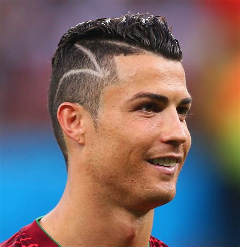 Cristiano Ronaldo Haircut African American Hair Texture Mens