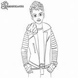 Descendants Coloring4free Descendant Bestcoloringpagesforkids Evie Descendentes Colorir Casts Mel Desenhos Gackt Olphreunion sketch template