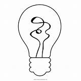 Light Coloring Bulb sketch template