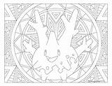 Coloring Pokemon Corsola Windingpathsart Adult Choose Board sketch template