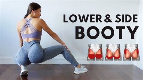 grow the lower and side glutes effective at home exercises youtube
