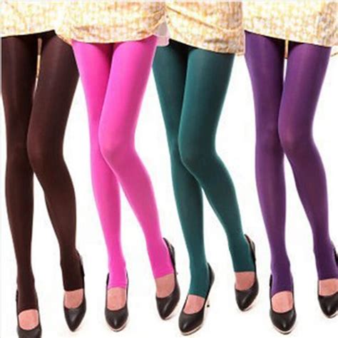 Sex Tights Multicolour Velvet Tight Women Stockings New Woman Candy