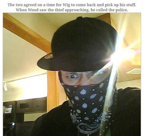burglar gets busted for logging onto facebook 7 pics