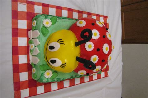 ladybug cake cakecentralcom