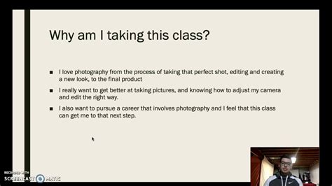 class introductions youtube