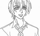 Draco Malfoy Coloring Pages Anime Colorare Da Disegni Printable Style Getcolorings Deviantart Print sketch template