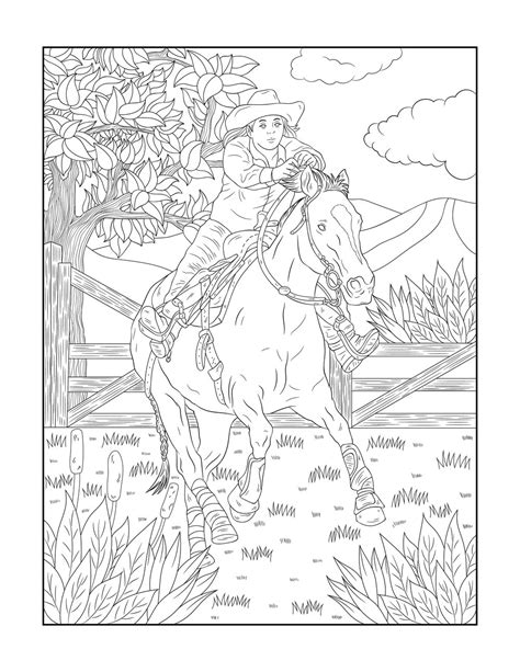 coloring book pages  horse